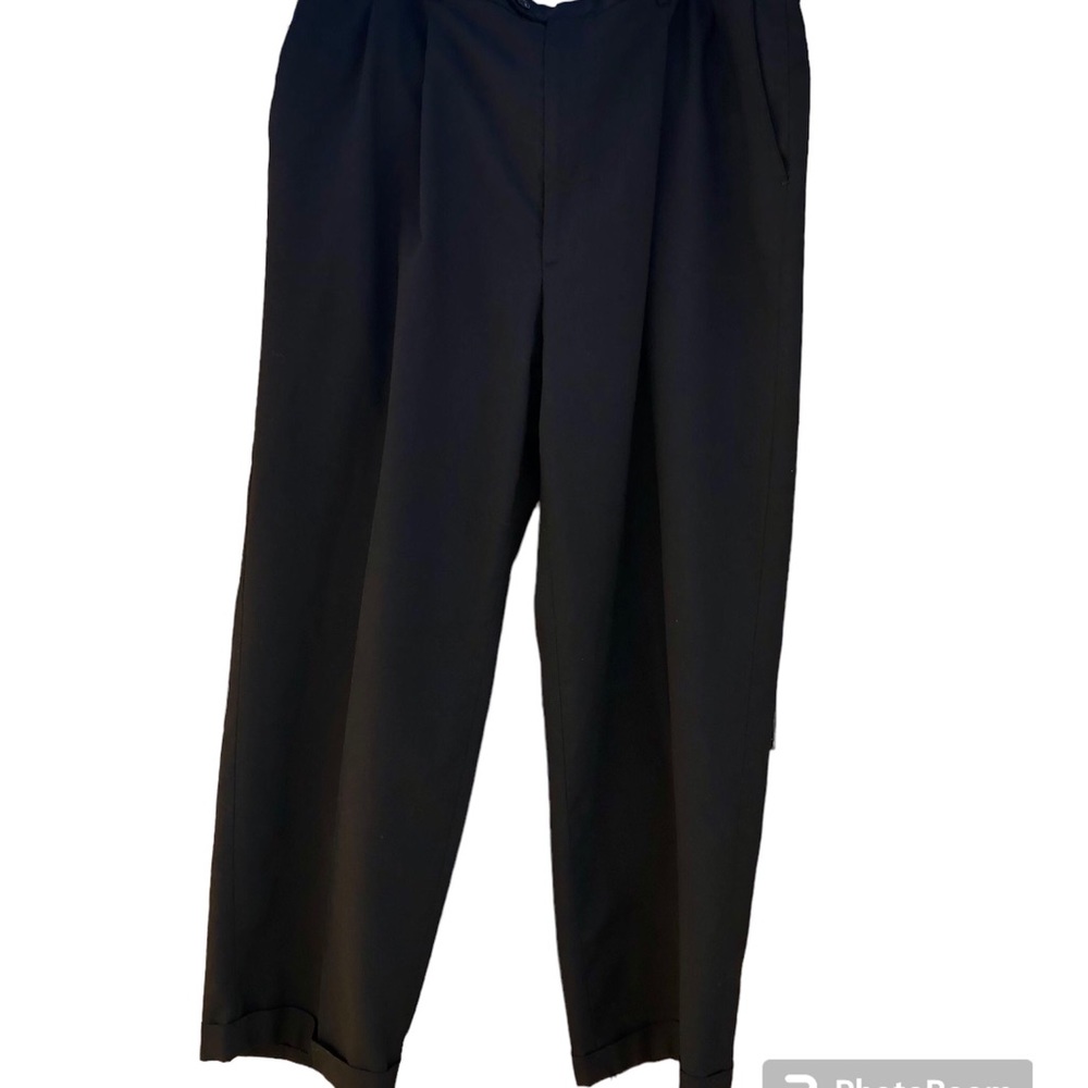 Vintage BILL BLASS Men's Pants Black 35x39.5